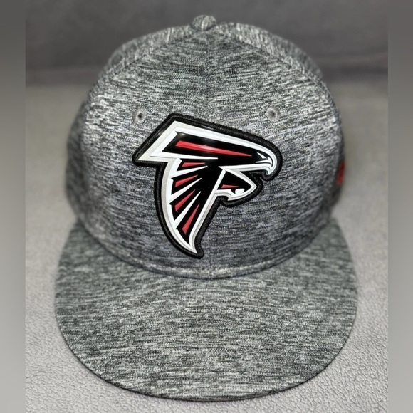 New Era Other - New Era Atlanta Falcons 9Fifty Gray Tweed Turn Adjustable Snapback Hat Cap OSFM